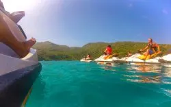 Jet skis on wave runner tour Labadee Haiti 5