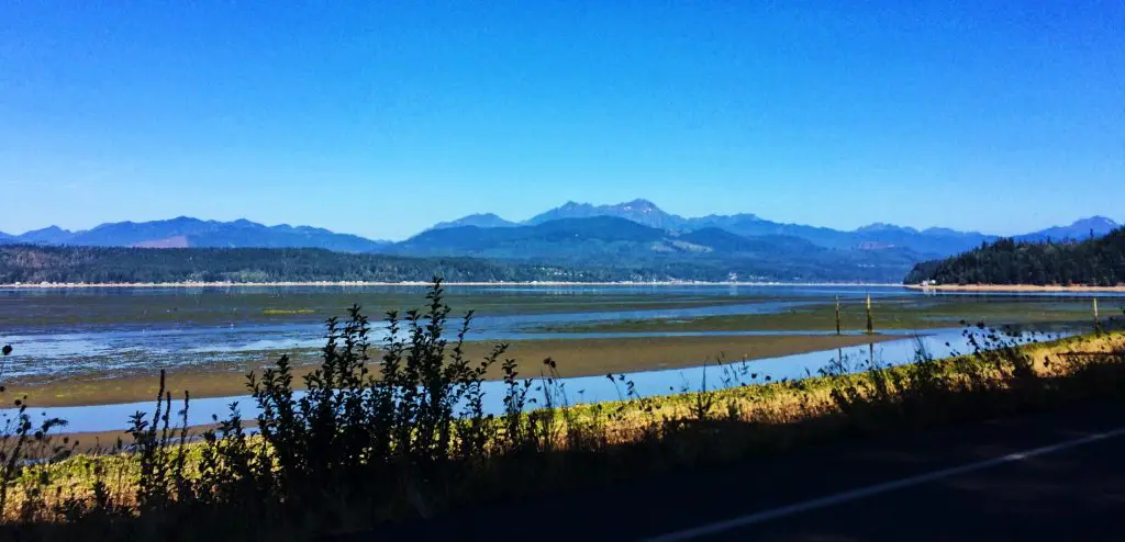 Looking across Hood Canal