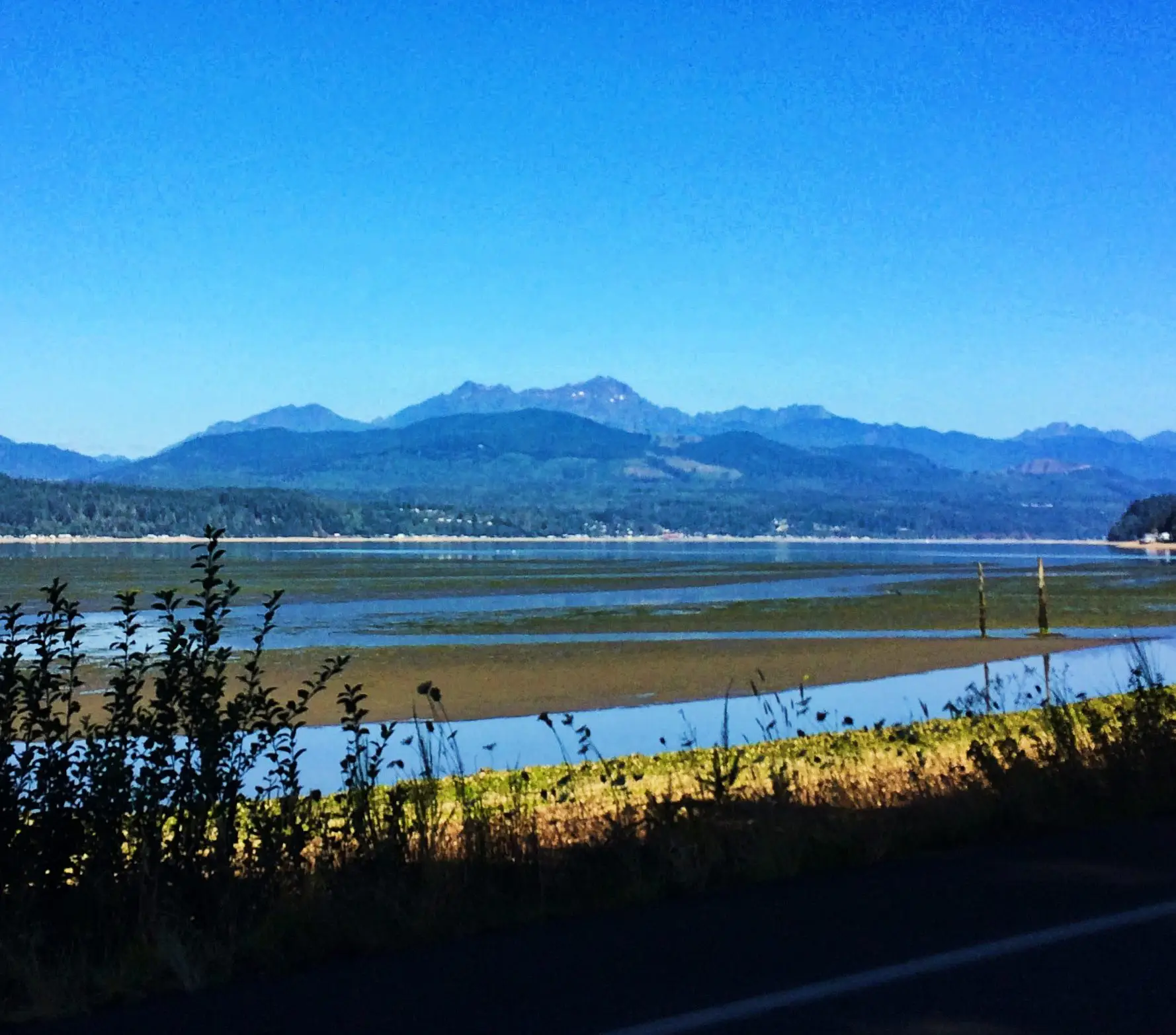 Looking across Hood Canal