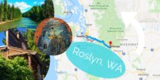 Roslyn, Washington is an easy weekend getaway out of Seattle. Lots of fresh air, sunshine and awesome food... but no moose even though it's the home of Northern Exposure. 2traveldads.com