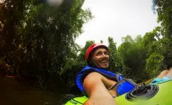 Rob Taylor Floating the White River Ocho Rios Jamaica 2