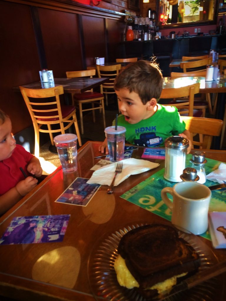 Taylor Kids breakfast at Roslyn Cafe 3