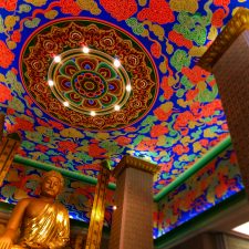 Grand Golden Buddha in Famen Temple Baiji Shaanxi China