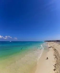 Beach at Playa del Carmen Mexico 2