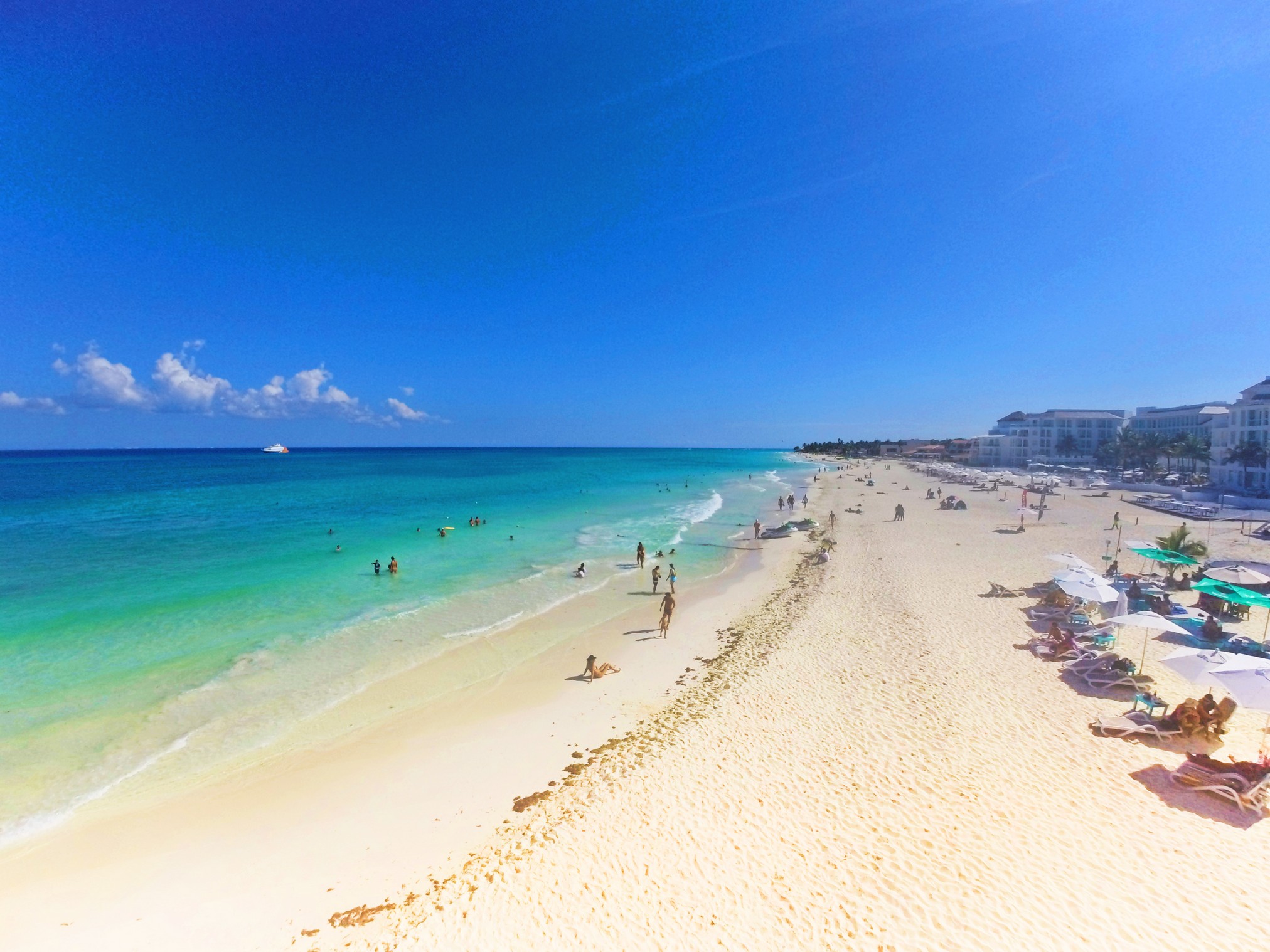 playa del carmen beach photos