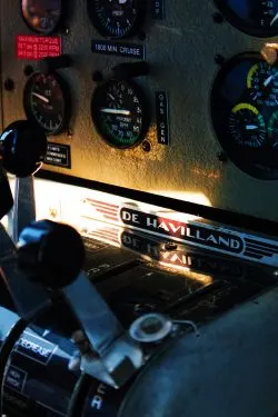 De Haviland Seaplane Controls