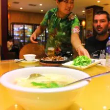 Dining in Xian Shaanxi 1