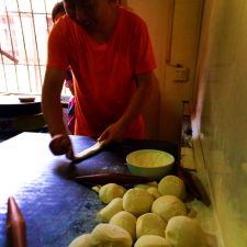Making Chinese buns in Xian Shaanxi China 1