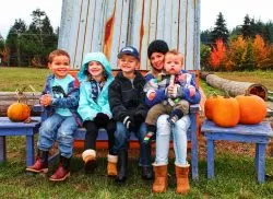 Taylor Family Pumpkin patch Fall Traditions