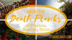 It's known as the most dangerous hike in the world and from the crazy vertical stairs to the death planks at the end, Huashan National Park in Shaanxi province, China is a bucket list item you must cross off. 2traveldads.com