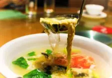 Egg flower soup in Xian