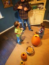 Grandparents-and-Taylor-Kids-carving-pumpkins-Fall-Tradition-2-169x225.jpg