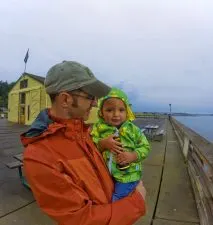 Taylor family at Port Townsend Marine Science Center 7