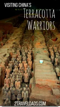 The archaeological dig site of the terracotta warriors is more vast and spectacular than expected. Check out tips and what to expect when visiting Xi'an, China. 2traveldads.com