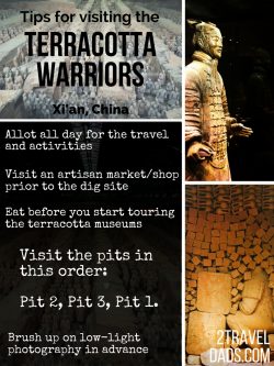 The archaeological dig site of the terracotta warriors is more vast and spectacular than expected. Tips and what to expect when visiting Xi'an, China. 2traveldads.com