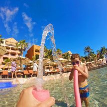 Playing in Pool at Playa Grande Cabo San Lucas