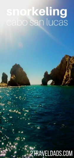 Complete guide to snorkeling in and around Cabo San Lucas, San Jose del Cabo, Cabo Pulmo National Park and more. Los Cabos family travel snorkeling guide shows you where to go, options for tours, or how to snorkel the Sea of Cortez on your own, including off the beaten path Cabo. 2traveldads.com