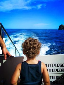 Baby on snorkeling cruise Cabo San Lucas