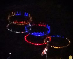 Atlanta Olympic Ring fountains Centennial Park 1