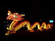 Dragon Lantern at Chinese Lantern Festival Atlanta 2