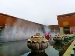 Lotus Fountains at Famen Temple 1