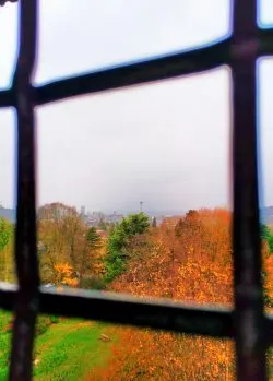 Space Needle from Volunteer Park Water Tower Capitol Hill Seattle 1