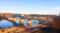 Tennessee River from Aquarium 1