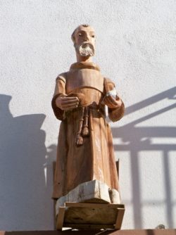 Carved Wooden Saint in Todos Santos 3