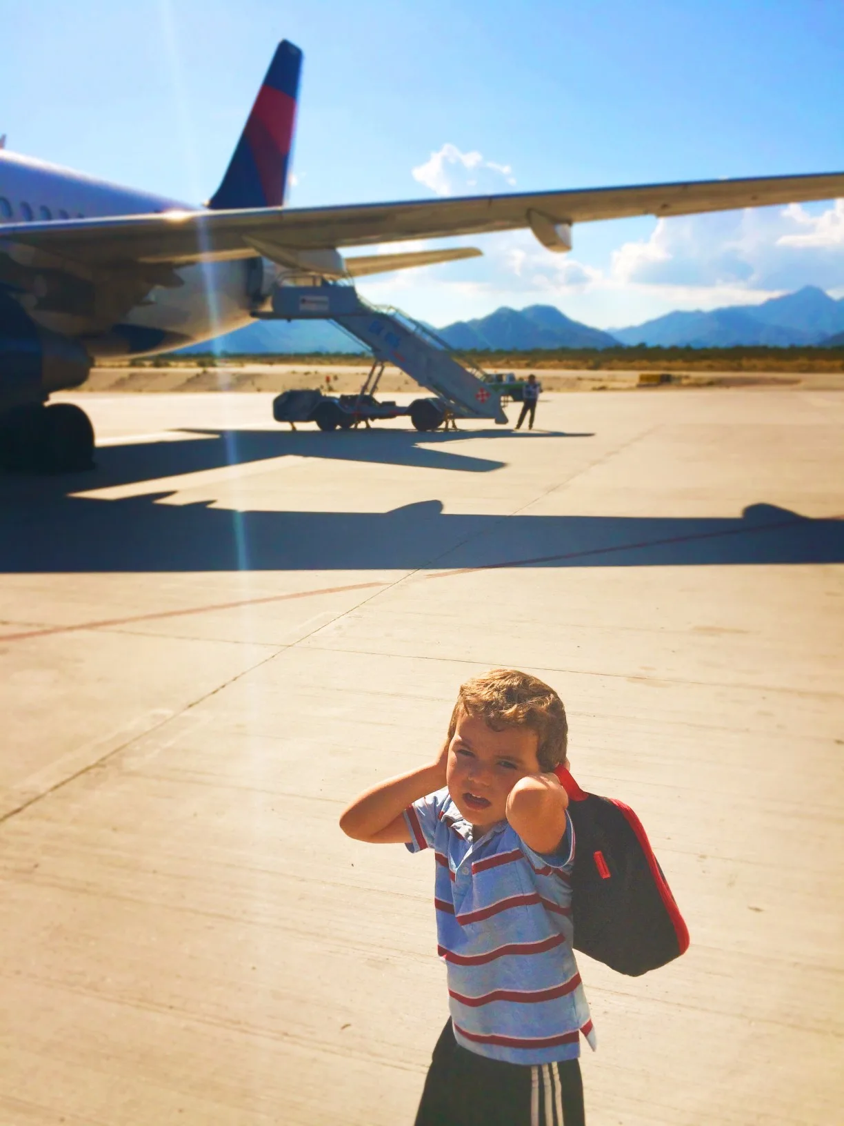 LittleMan on Tarmac in San Jose del Cabo 1