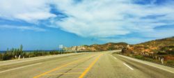 Mexico Highway 1 at Playa Pacific Todos Santos Baja California Sur 1