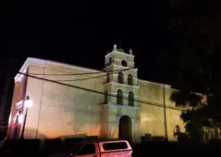 Mission Todos Santos at Night Baja California Sur 1