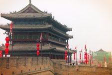 Ramparts and Towers at Xian City Wall 1