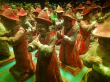 Army of statues in Xian Cultural History Museum