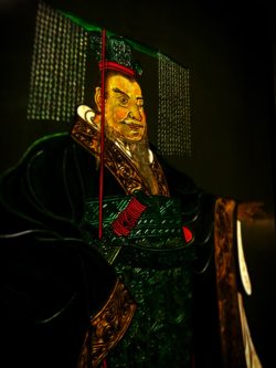 Carved Jade Emperor in Xian Cultural History Museum