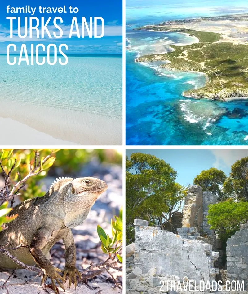Family travel to Turks and Caicos is a dream trip with wildlife, snorkeling, perfect beaches and national parks read for exploring. 2traveldads.com