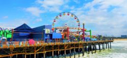 Ferris Wheel at Pacific Park Santa Monica Pier 2
