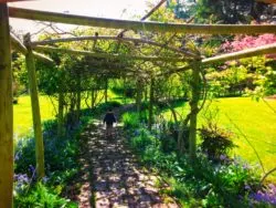 Taylor Family in Victorian Garden Chetzamoka Park Port Townsend 1