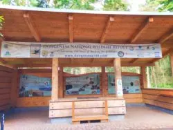 Trailhead sign Dungeness Spit National Wildlife Refuge Sequim 2