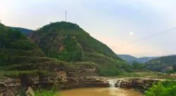 Waterfall near Yanan Shaanxi 1