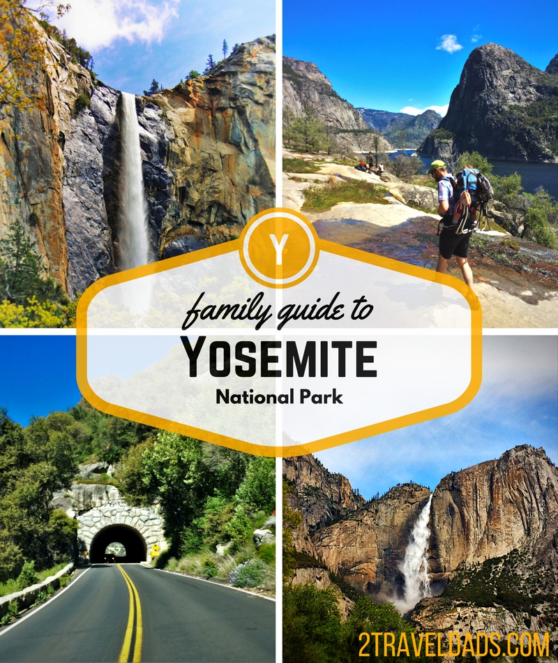 Yosemite National Park in California is a great destination for experiencing the nature of the Sierra Nevada mountains. Perfect for family travel, from camping to lodges, hiking to guided tours. 2traveldads.com