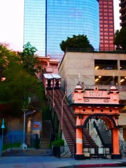 Angels Flight at Grand Central Market Los Angeles 1