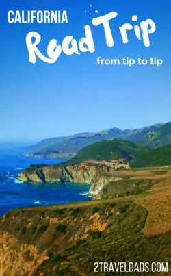 The California Coast road trip is essential to visiting the USA or west coast. From tip to tip its cities, coastal towns, and nature are unmatched. 2traveldads.com