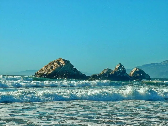 Carmel Coastline crashing waves 1