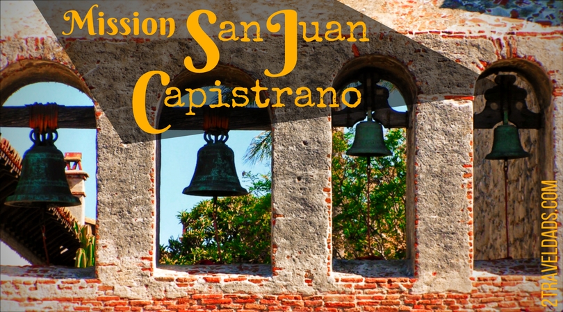 Mission San Juan Capistrano is a beautiful historic site along California's El Camino Real, easy to visit and picturesque, it's a perfect day trip from San Diego or Los Angeles. 2traveldads.com