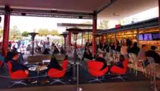 Outdoor Cafe at LACMA Los Angeles 2