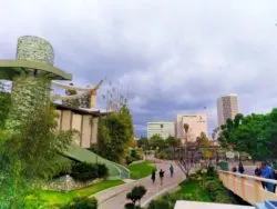 Outdoor Sculpture Garden at LACMA Los Angeles 2