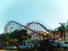 Roller coaster at Mission Beach San Diego 1
