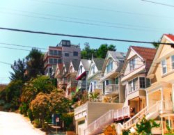 Row Houses in the Castro San Francisco 1
