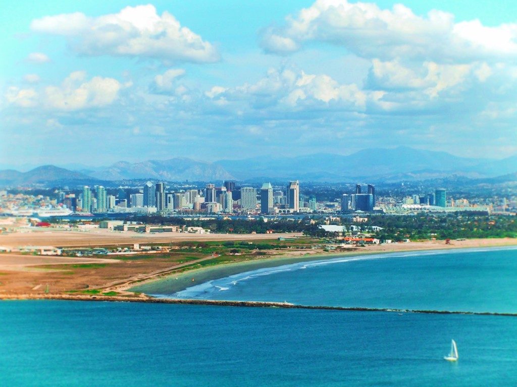 Picnic Here! See the San Diego Skyline from Cabrillo National Monument