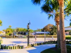 Beach Volleyball Court at Plantation on Crystal River 1